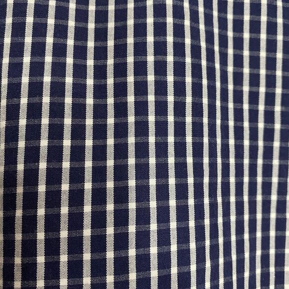 Walt Disney World Shirt Mens XXL 2XL Blue White Plaid Button Down Mickey Mouse - Picture 7 of 8